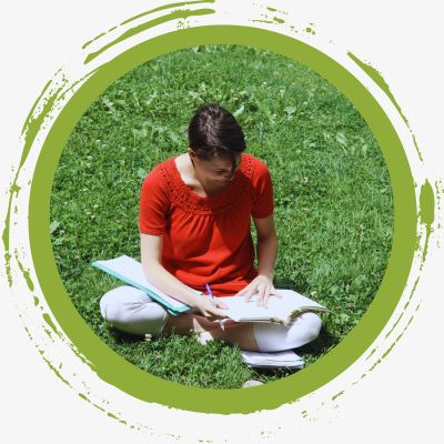 Lecture dans la nature