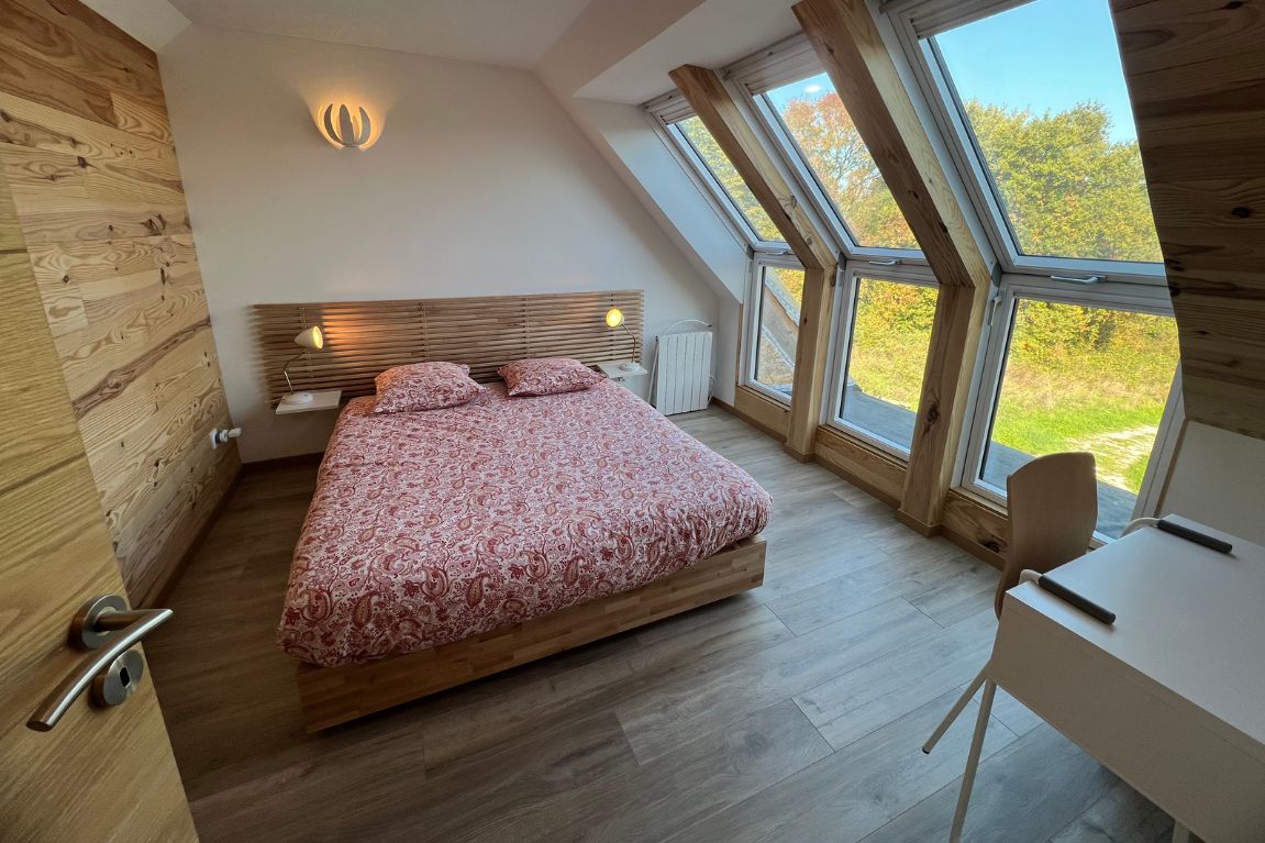 Vue de la Lodge à Ciel Ouvert